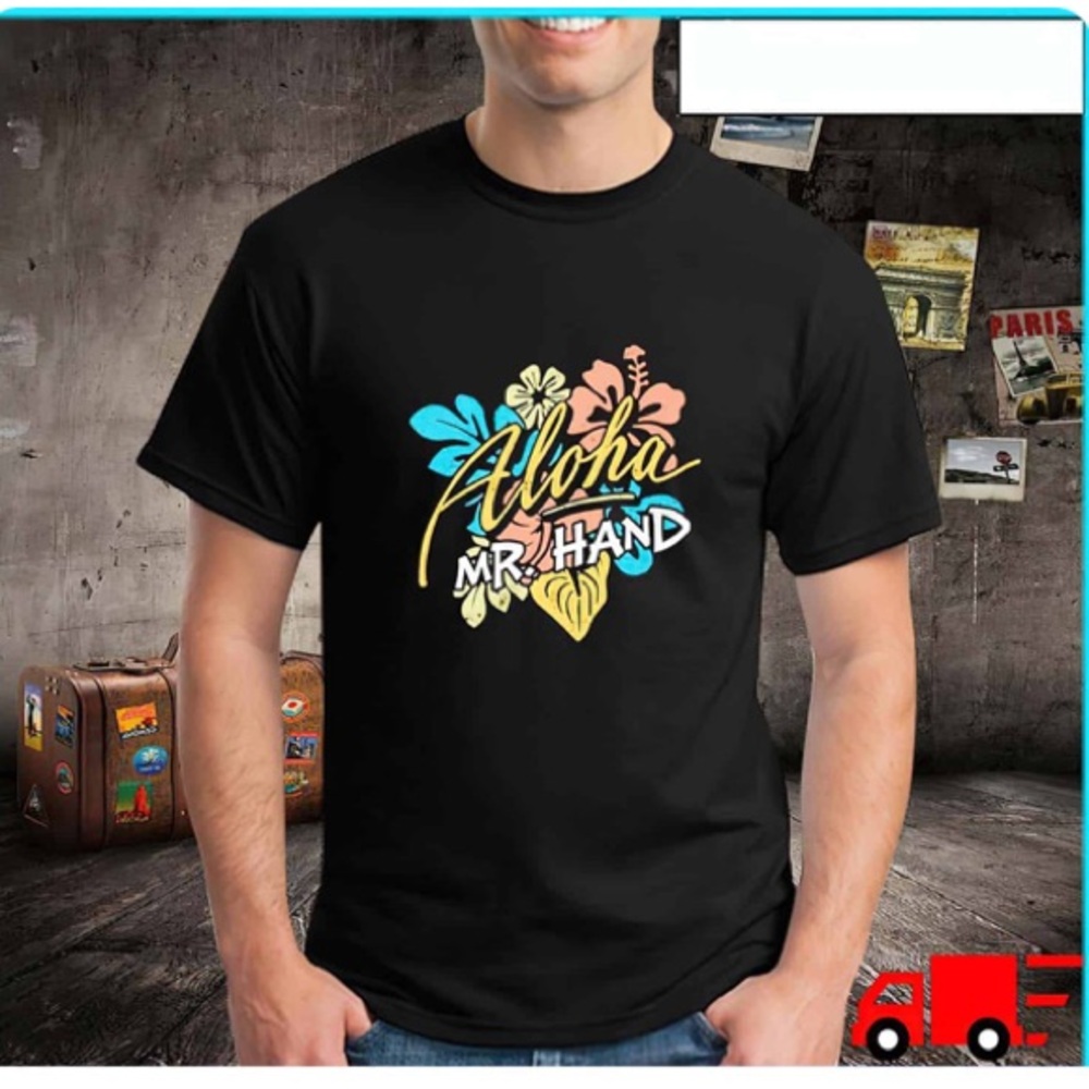 Aloha Mr. Hand Graphic T-Shirt